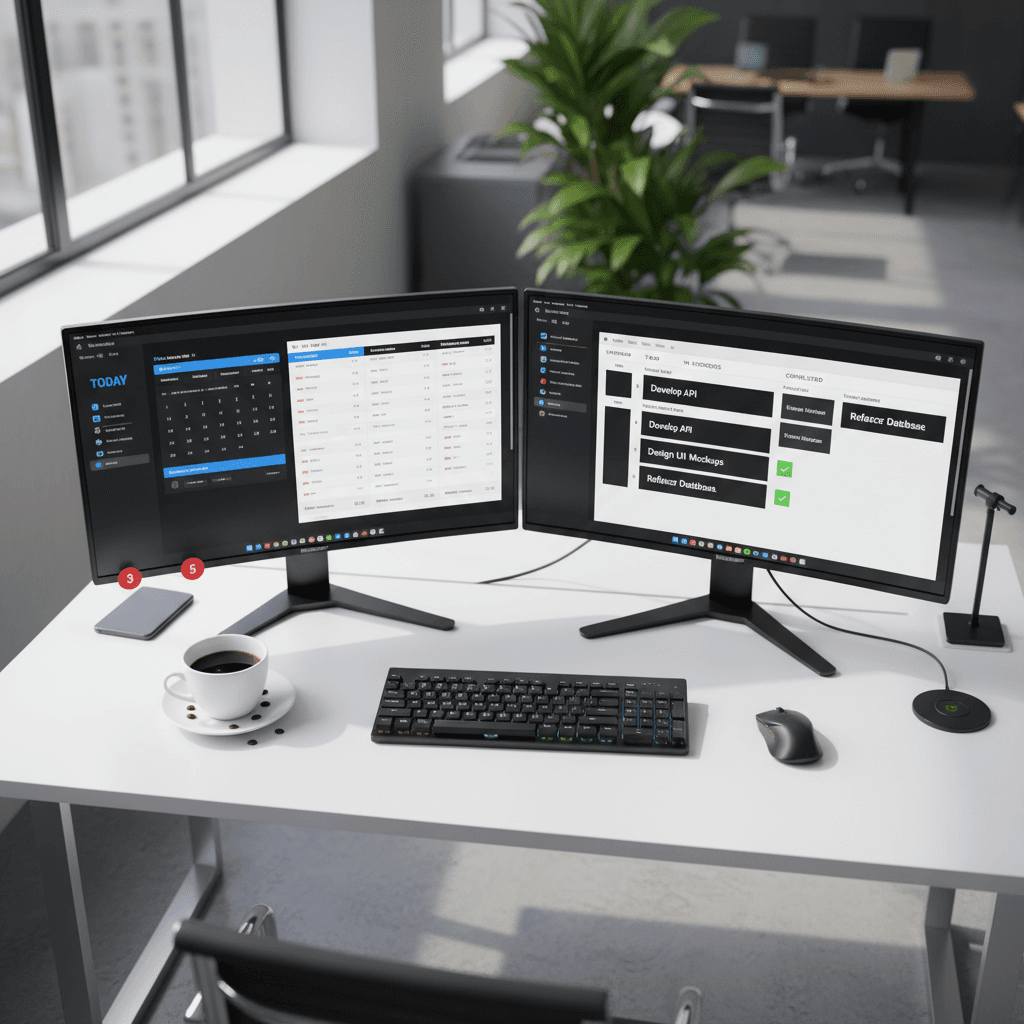 AI follow-up automation interface